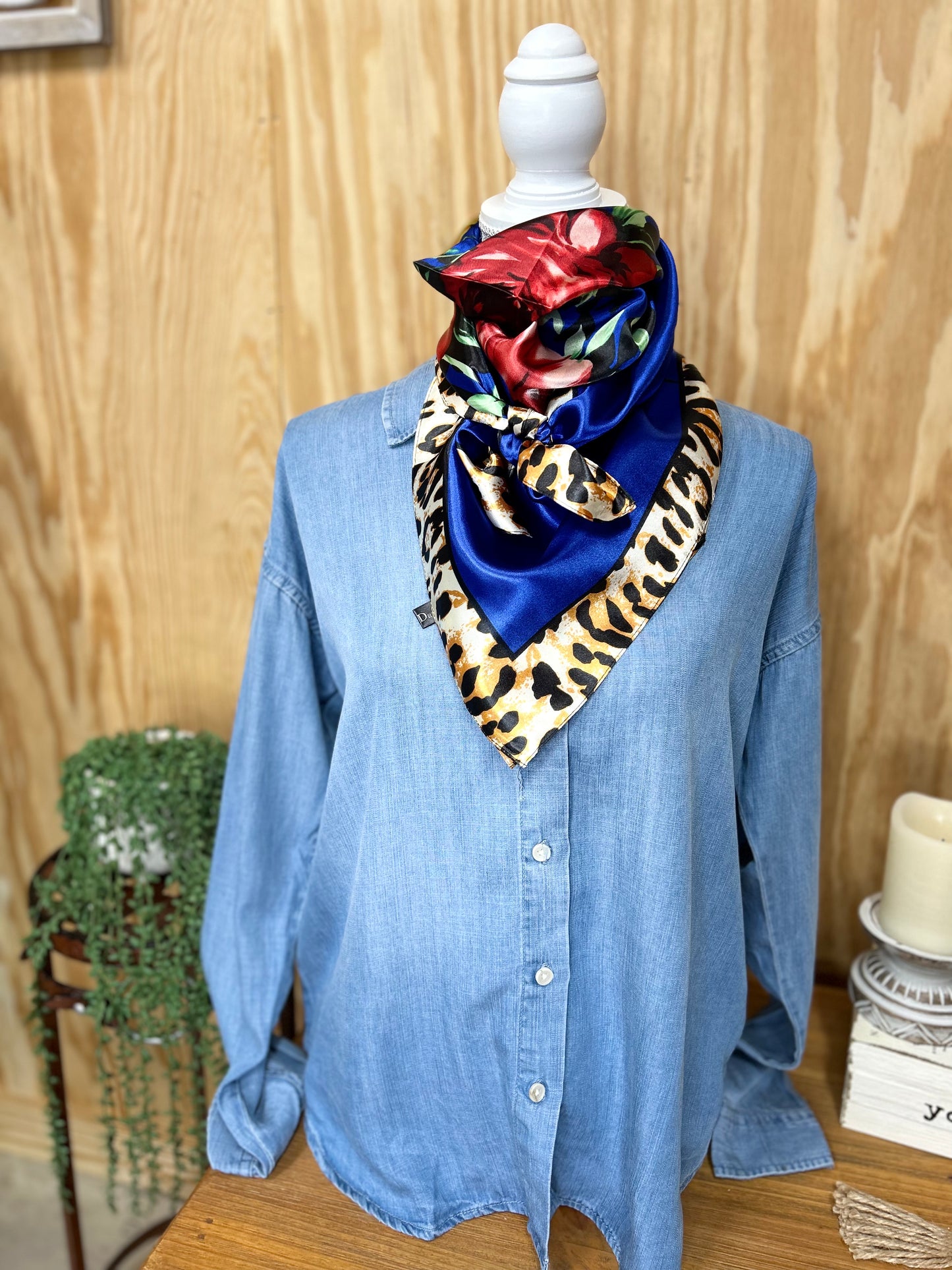 Primary Floral/ Leopard - Sweetwater Boutique