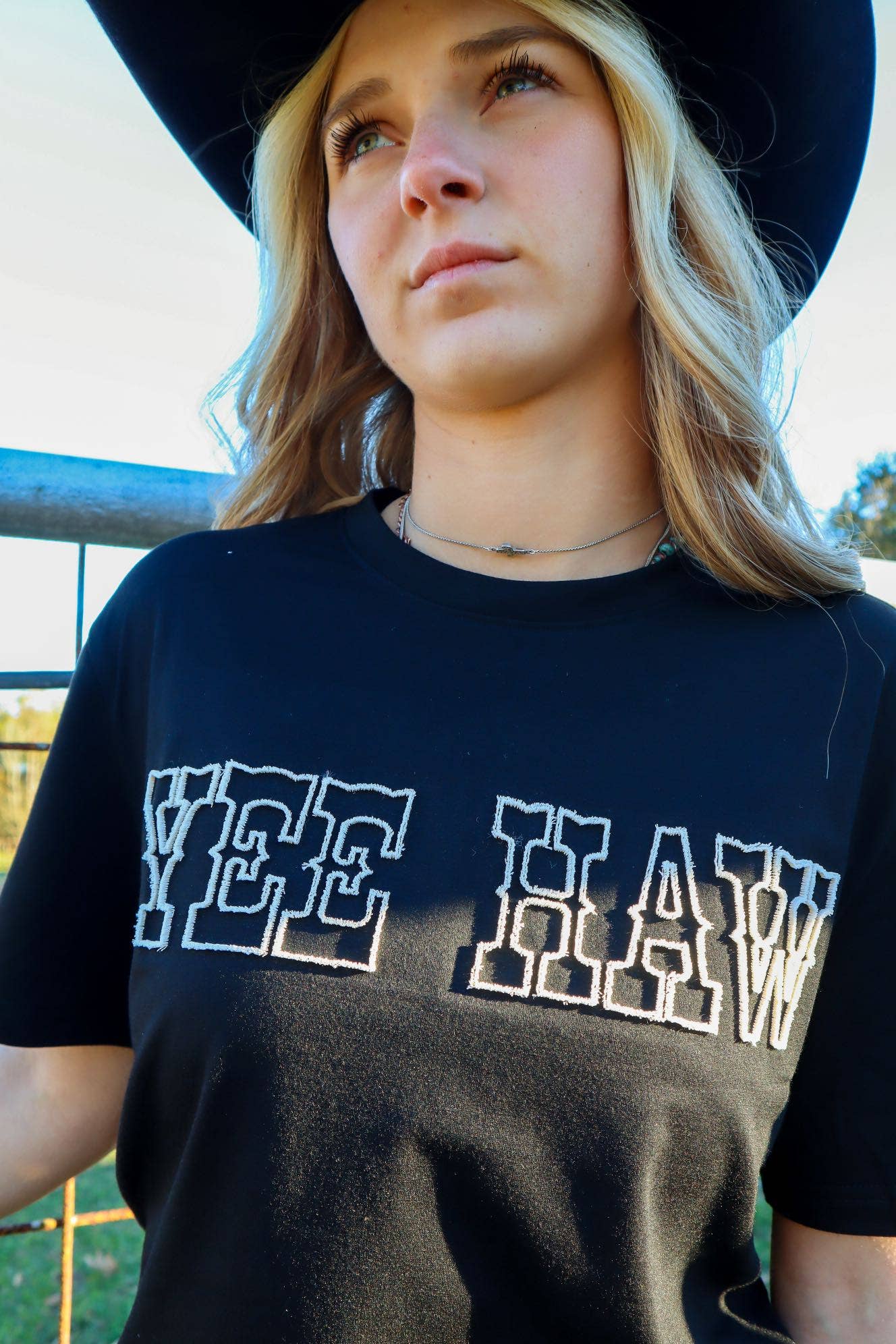 MK317 Yee Haw SS Toothbrush Embroidered Tee