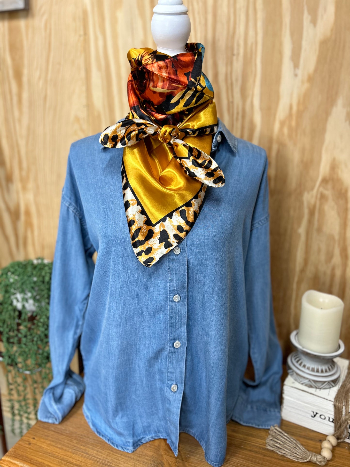 Gold Floral - Sweetwater Boutique