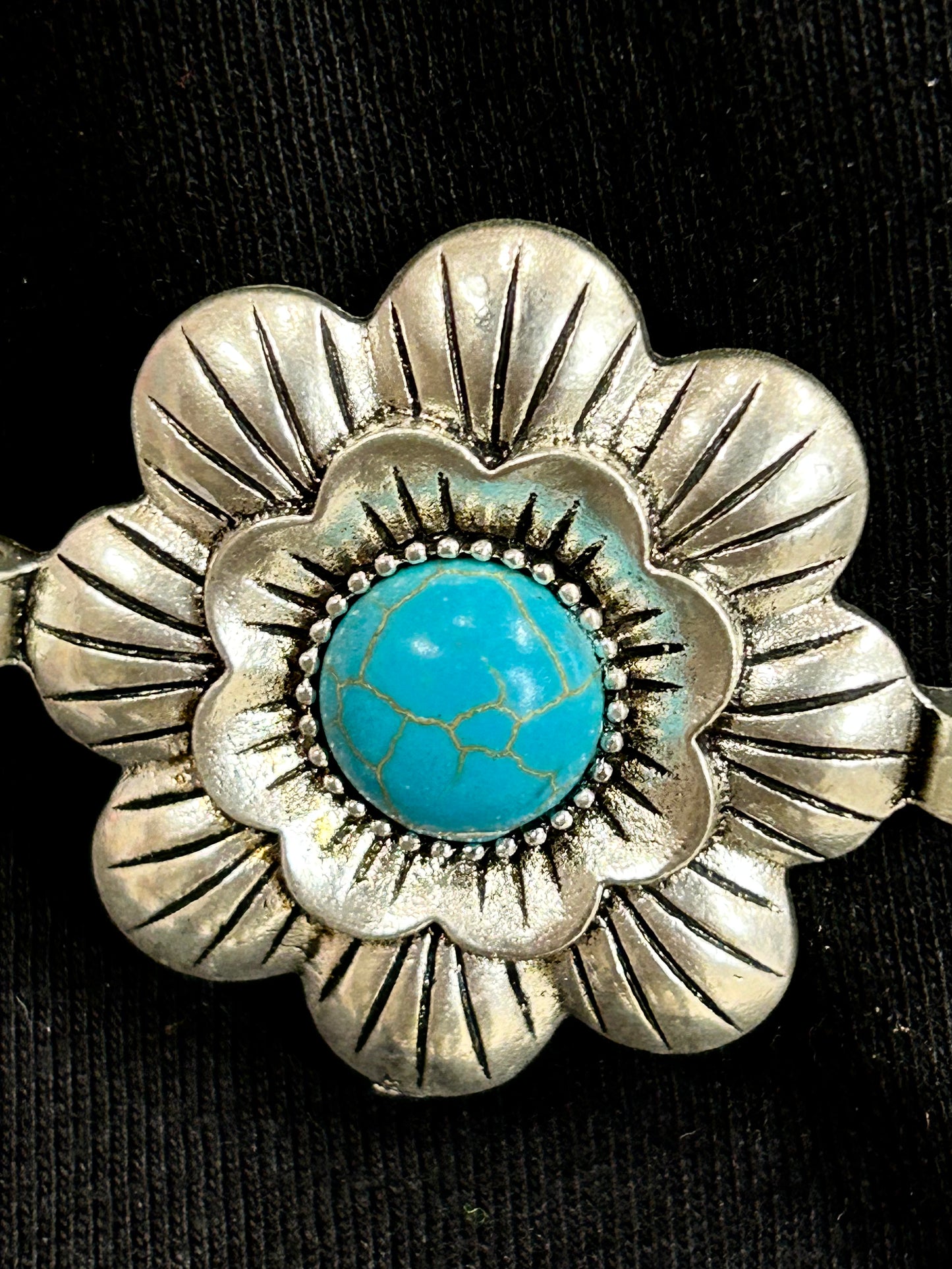 Floral Concho Belt - Sweetwater Boutique