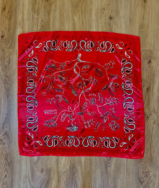 Red & Black Paisley - Sweetwater Boutique