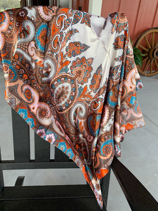 Tan & Cream Paisley - Sweetwater Boutique
