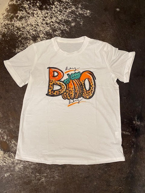 Boo Graphic Tee - Sweetwater Boutique