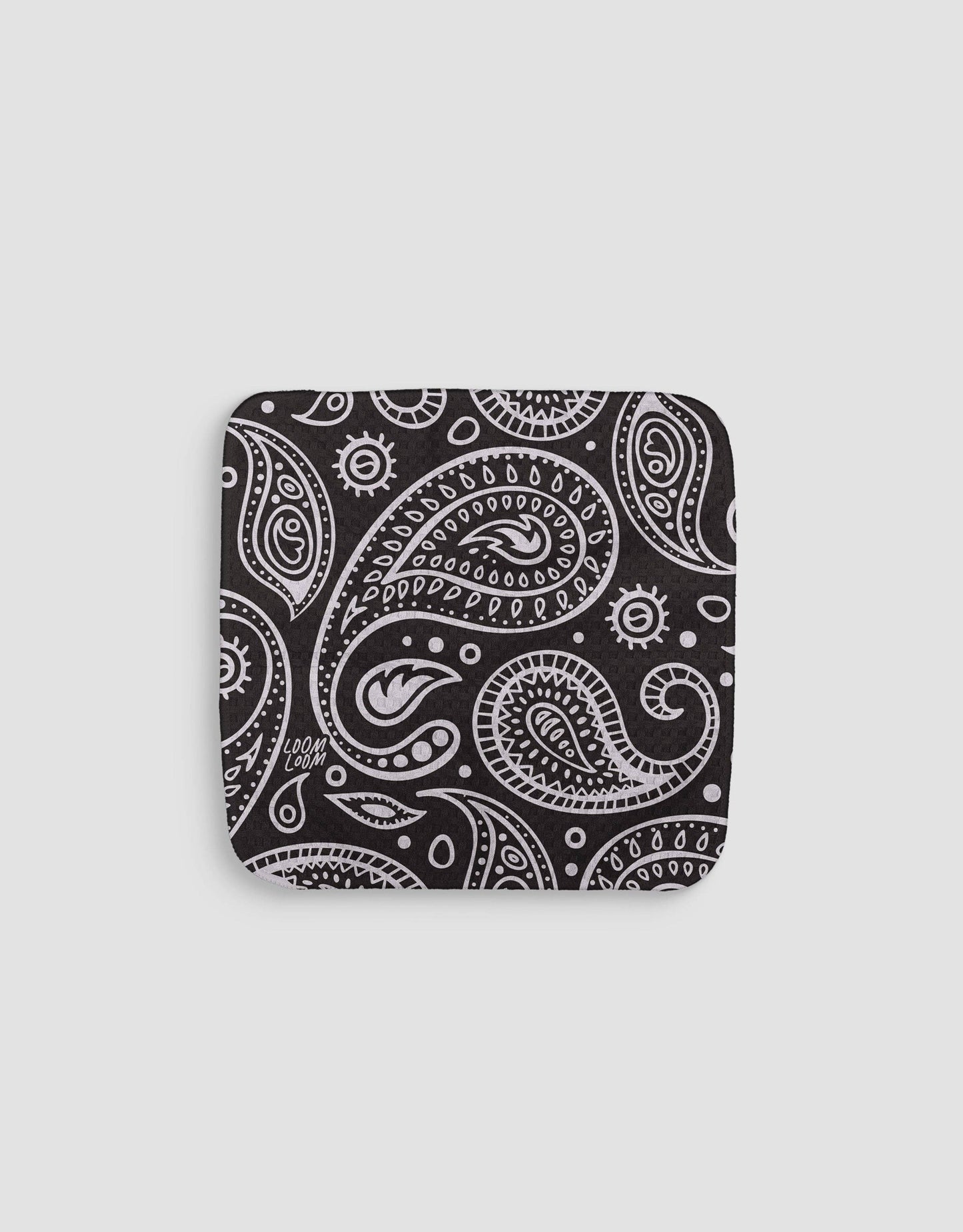 Black Bandana Dishcloth