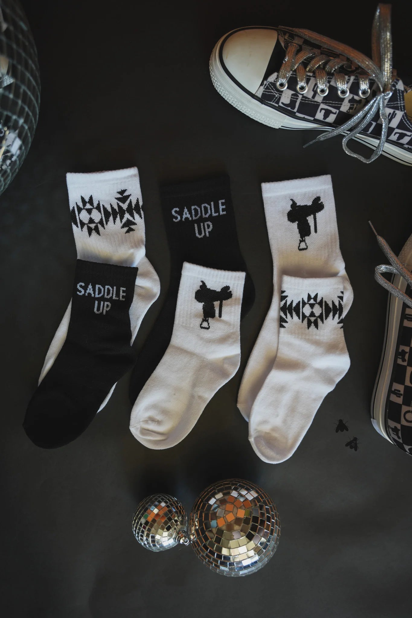Sock Em Silly Saddle Mono