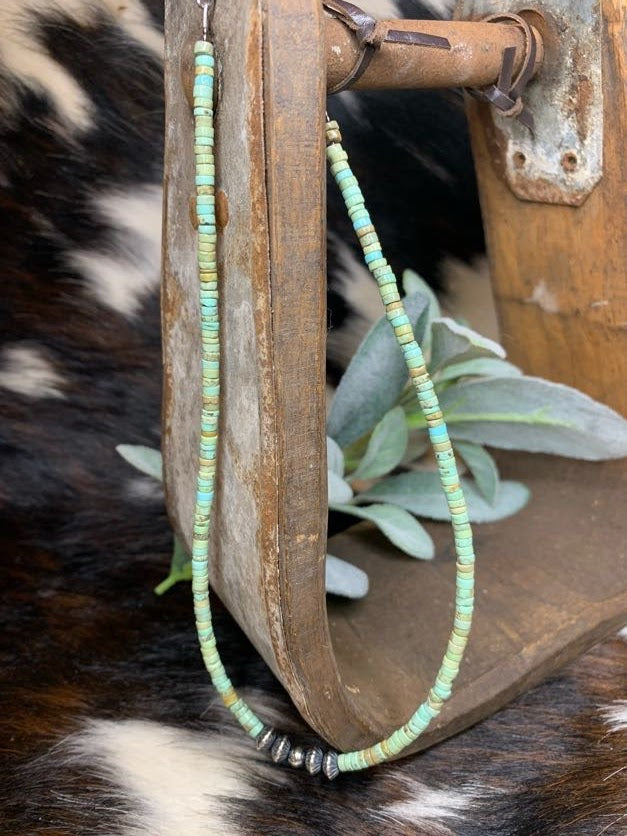 Heishi and Navajo Pearl Necklace - Sweetwater Boutique