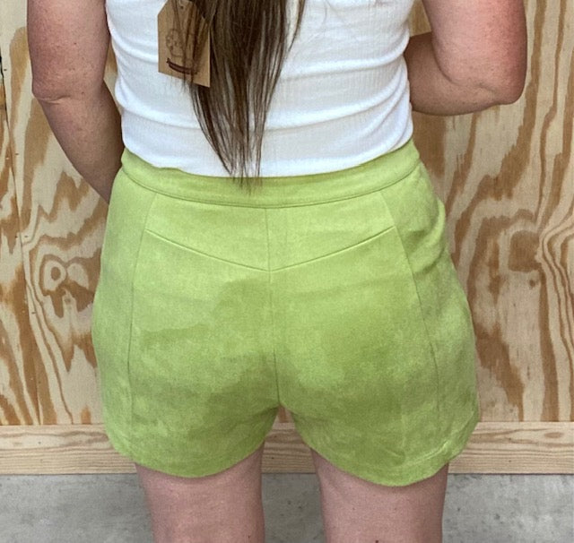Soft Suede Shorts - Sweetwater Boutique