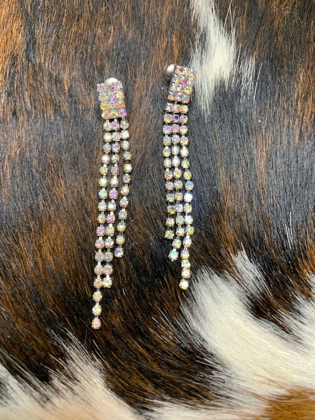 Tiered Sparkle Earrings - Sweetwater Boutique