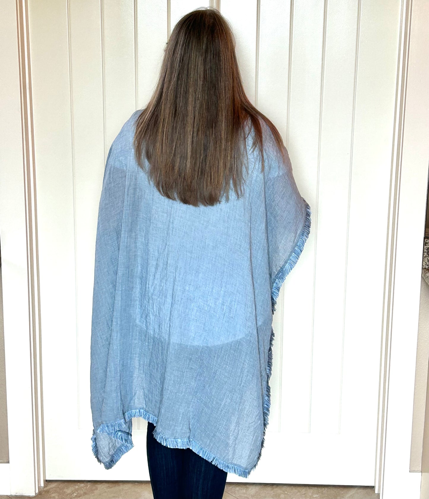 Chambray Kimono - Sweetwater Boutique
