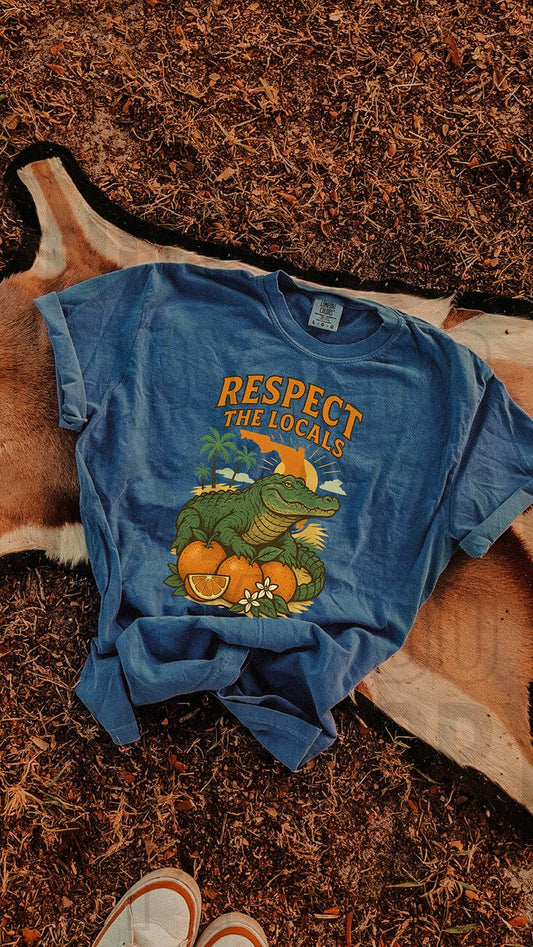 Respect The Locals Florida DTF Transfer
