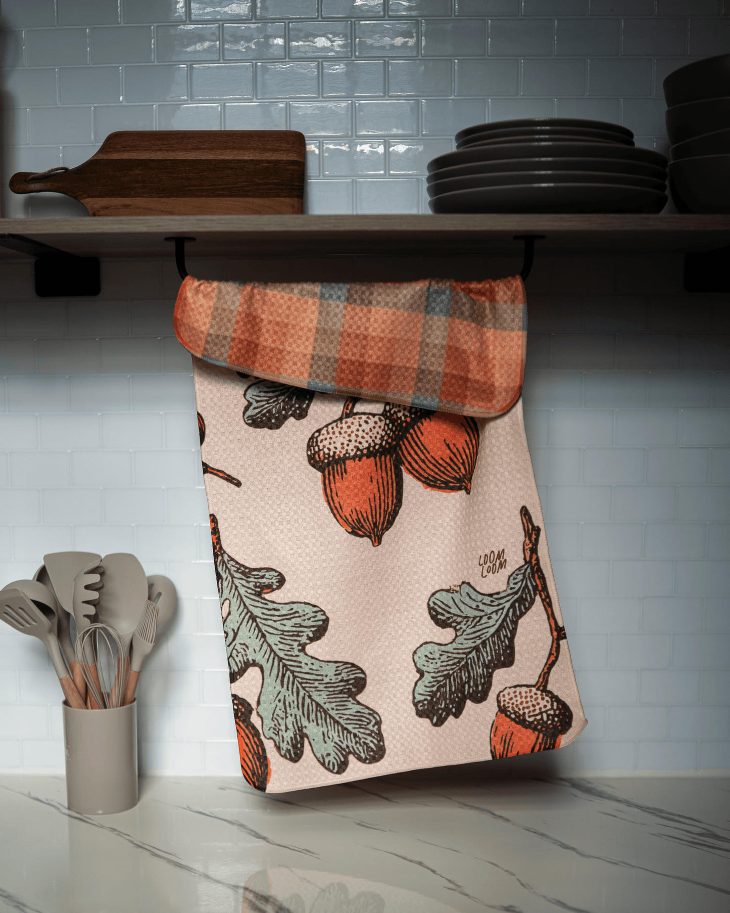 Acorn Plaid Reversible