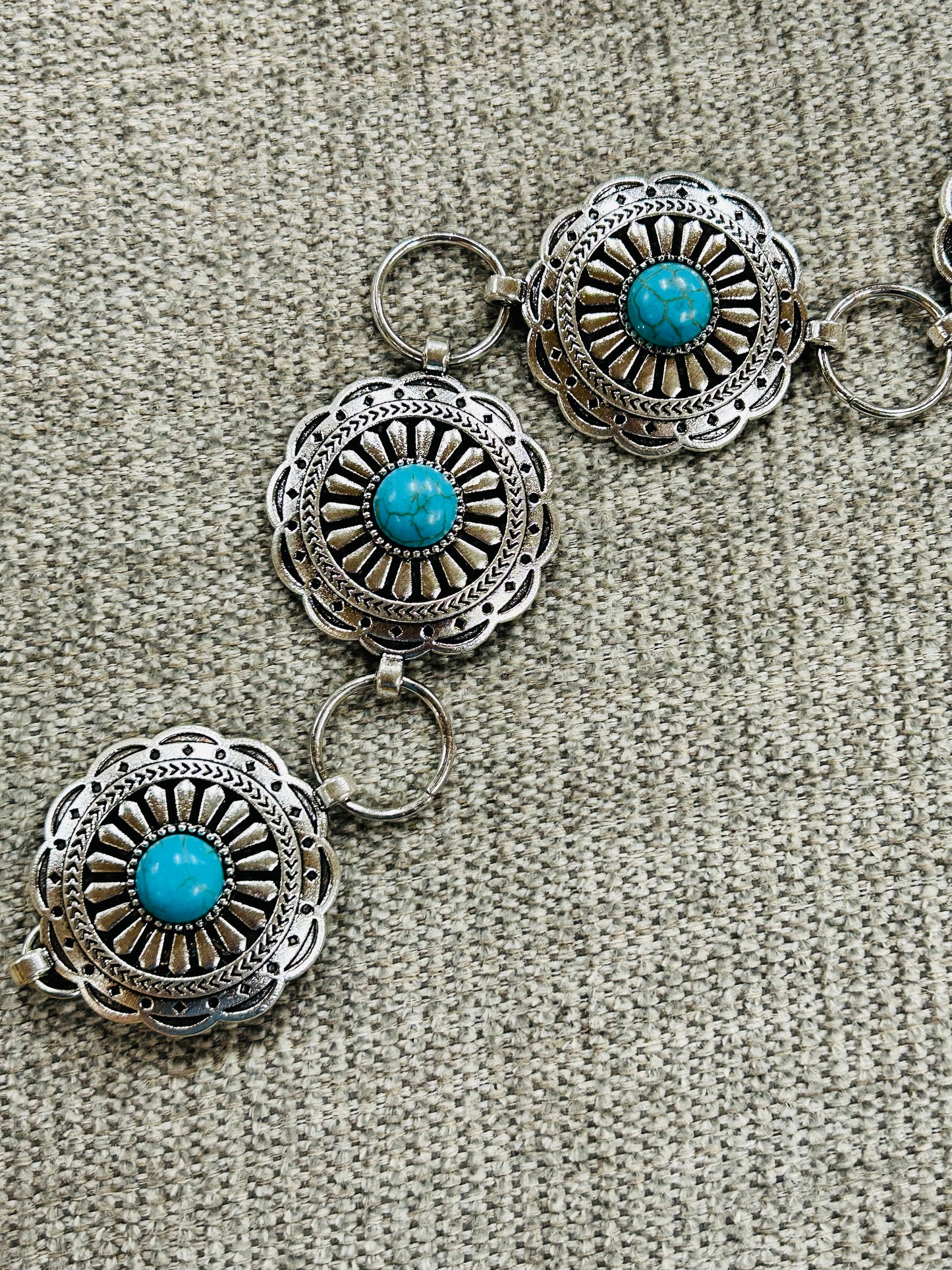 Round Concho Belt - Sweetwater Boutique 