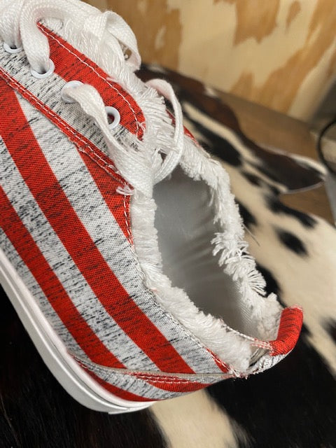 Red, White and Blue Shoes - Sweetwater Boutique 